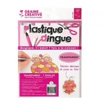  Pack 7 fls Papel Mágico / Shrink Paper - transparente