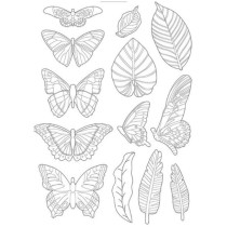 Molde A4 PVC  Flexivel Amazonia STAMPERIA