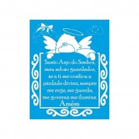 Stencil Anjo Menina- Oração