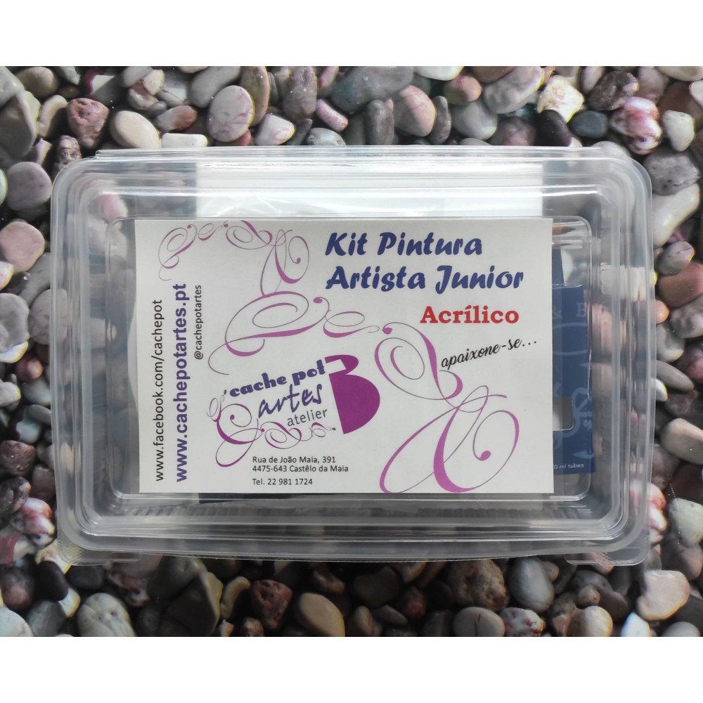 Kit Pintura Artista Junior-Acrílico