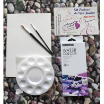 Kit Pintura Artista Júnior-Aguarela
