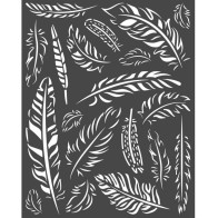 Stencil Amazonia Folhas  Stamperia