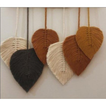 CONJ. 2 MOLDES MACRAME FOLHA