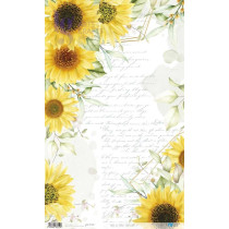 PAPEL ARROZ GIRASSOIS ESCRITA