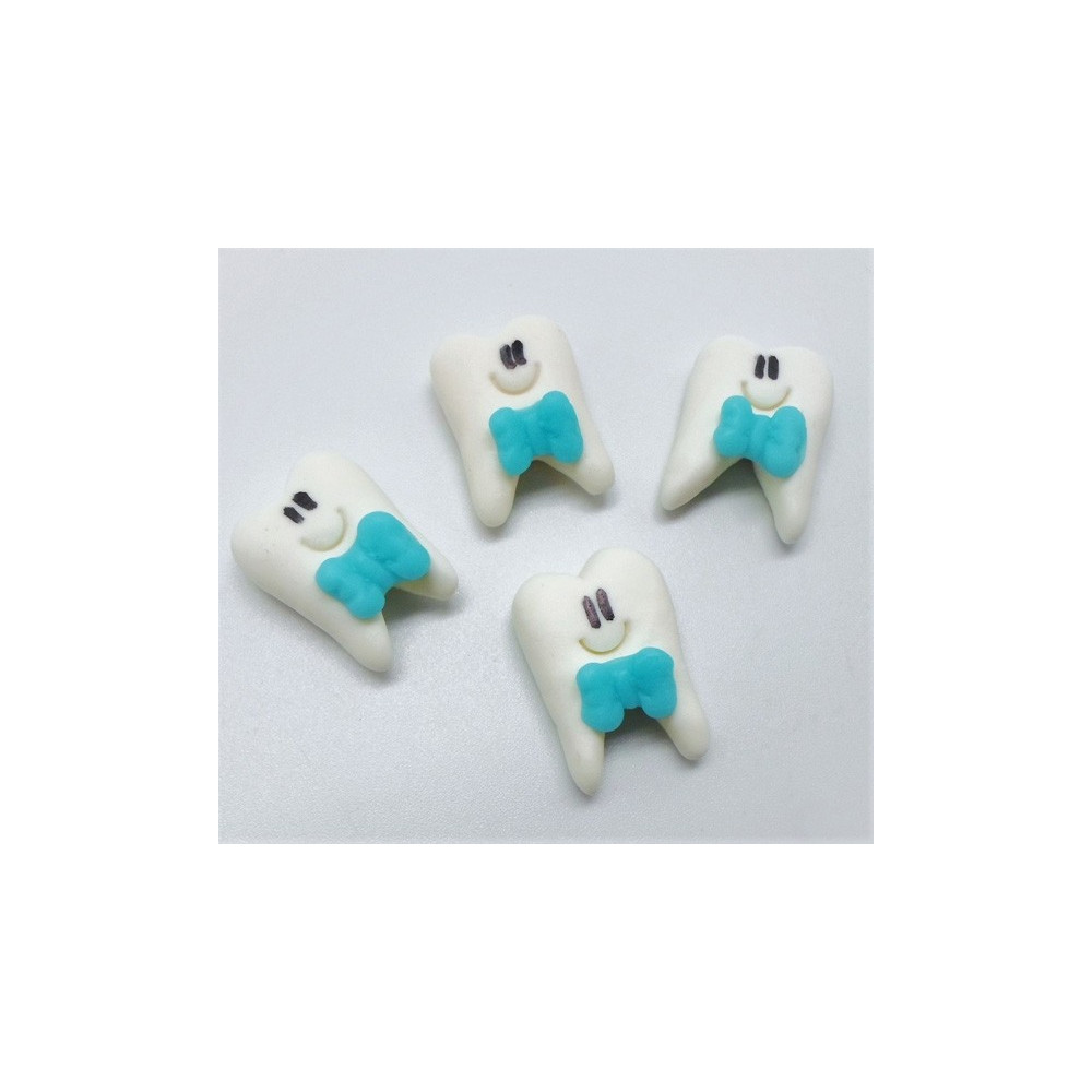 Dentinho com laço Azul 