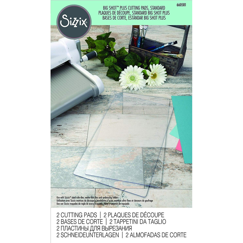 Placas acrilicas sizzix plus