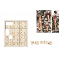 SCRABLES 42 LETRAS(2X2CM) 