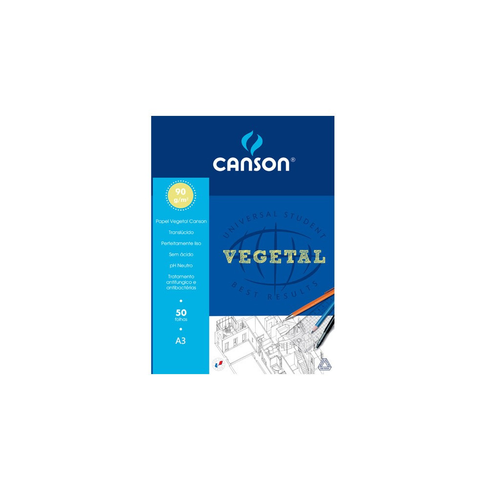 Bloco Papel VEGETAL/ Engenharia A3