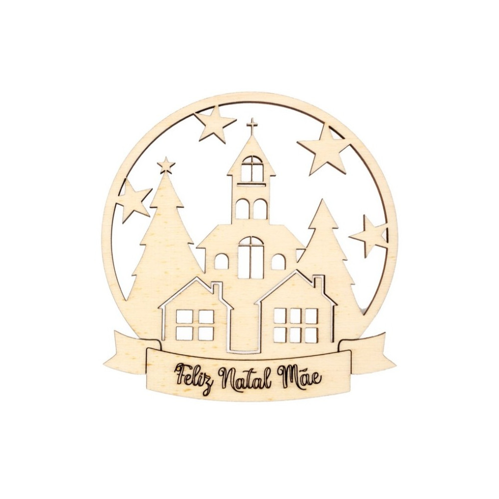 BOLA DE NATAL - Feliz Natal Mãe