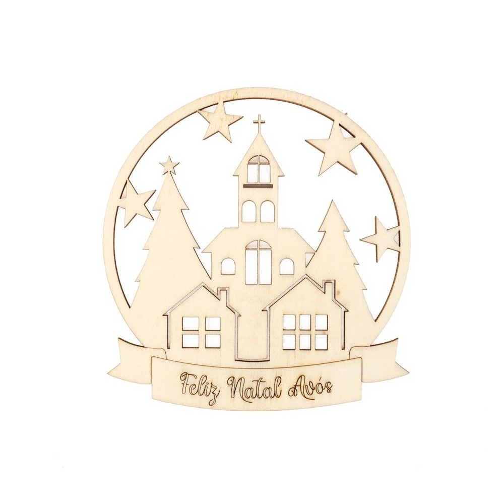 BOLA DE NATAL - Feliz Natal Mãe