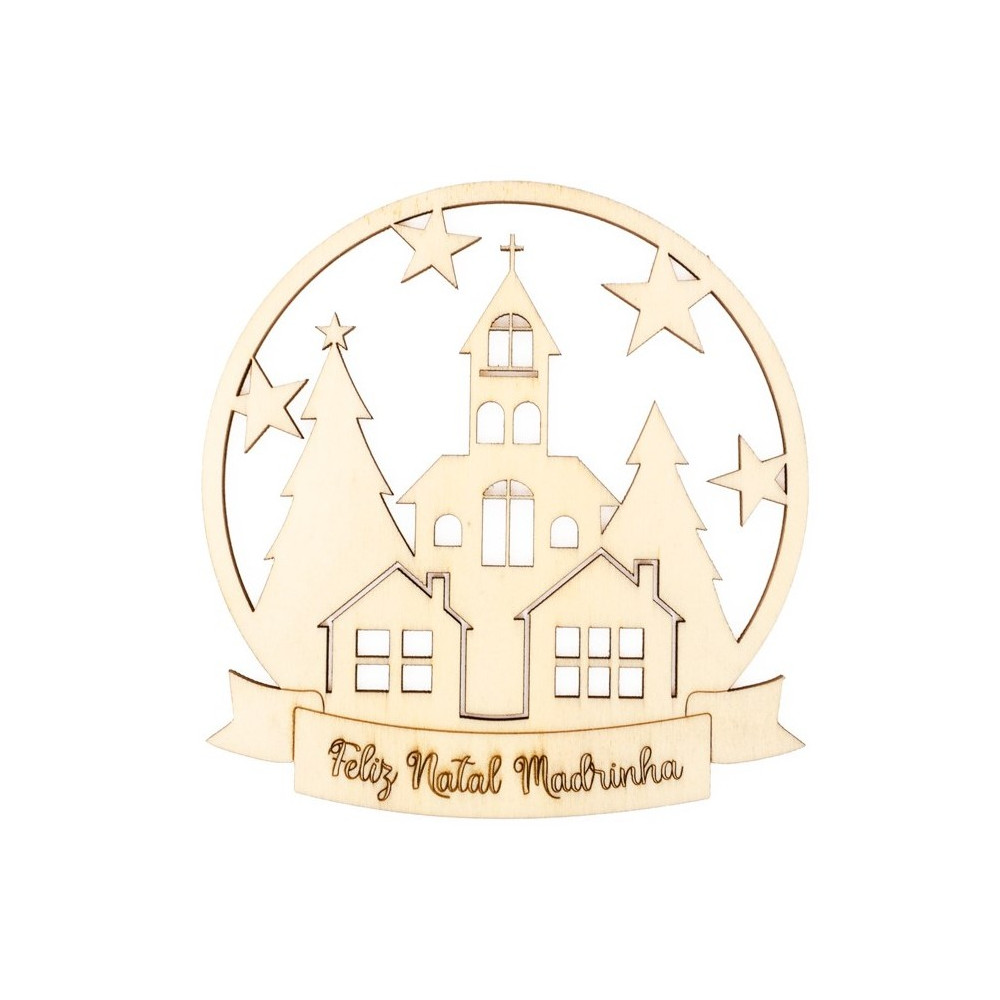 BOLA DE NATAL - Feliz Natal Mãe