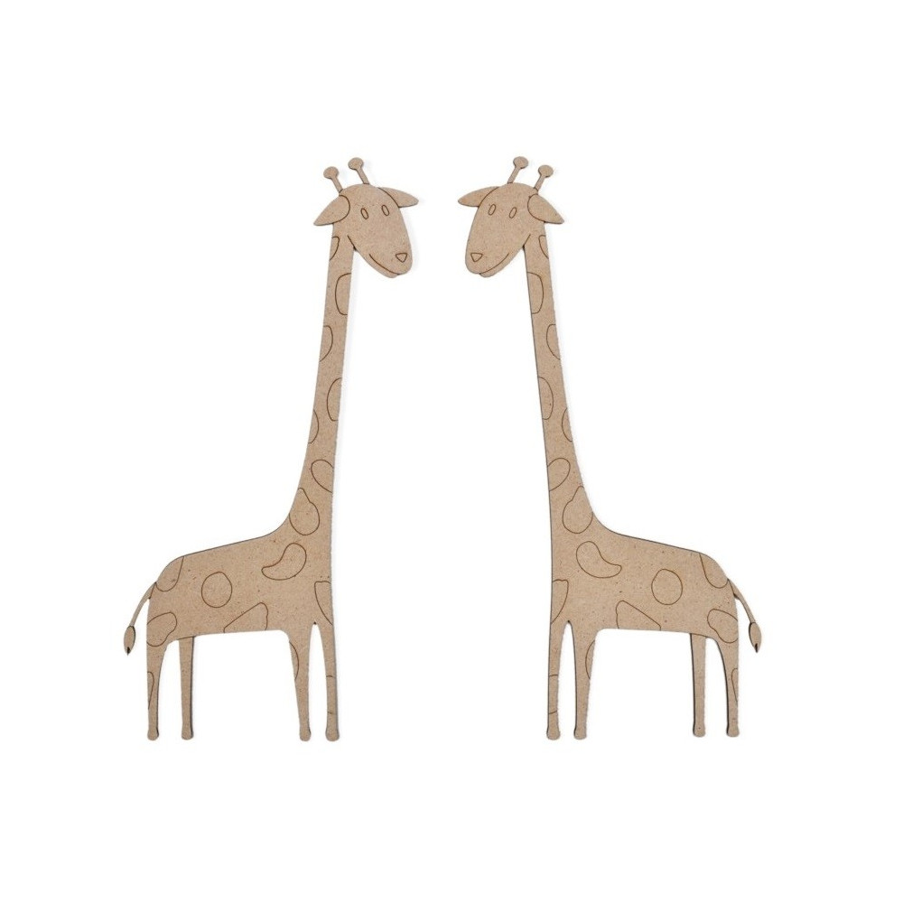 Conj. de 2 Girafas MDF