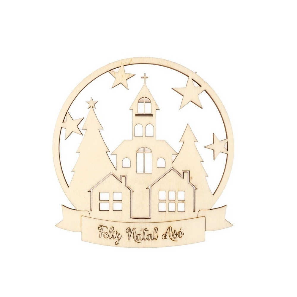 BOLA DE NATAL - Feliz Natal Avó