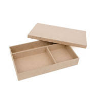 CAIXA BATISMO RASA MDF