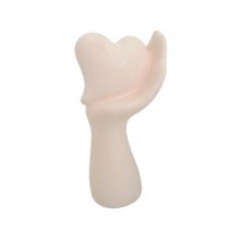 Coração na mão 21cm