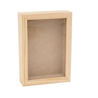 MOLDURA COM PROFUNDIDADE  C/VIDRO