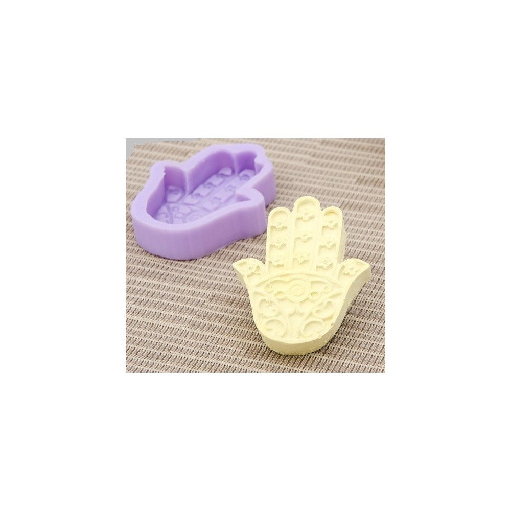 MOLDE SILICONE  MAO DE FATIMA
