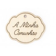  PLACA A MINHA COMUNHÃO