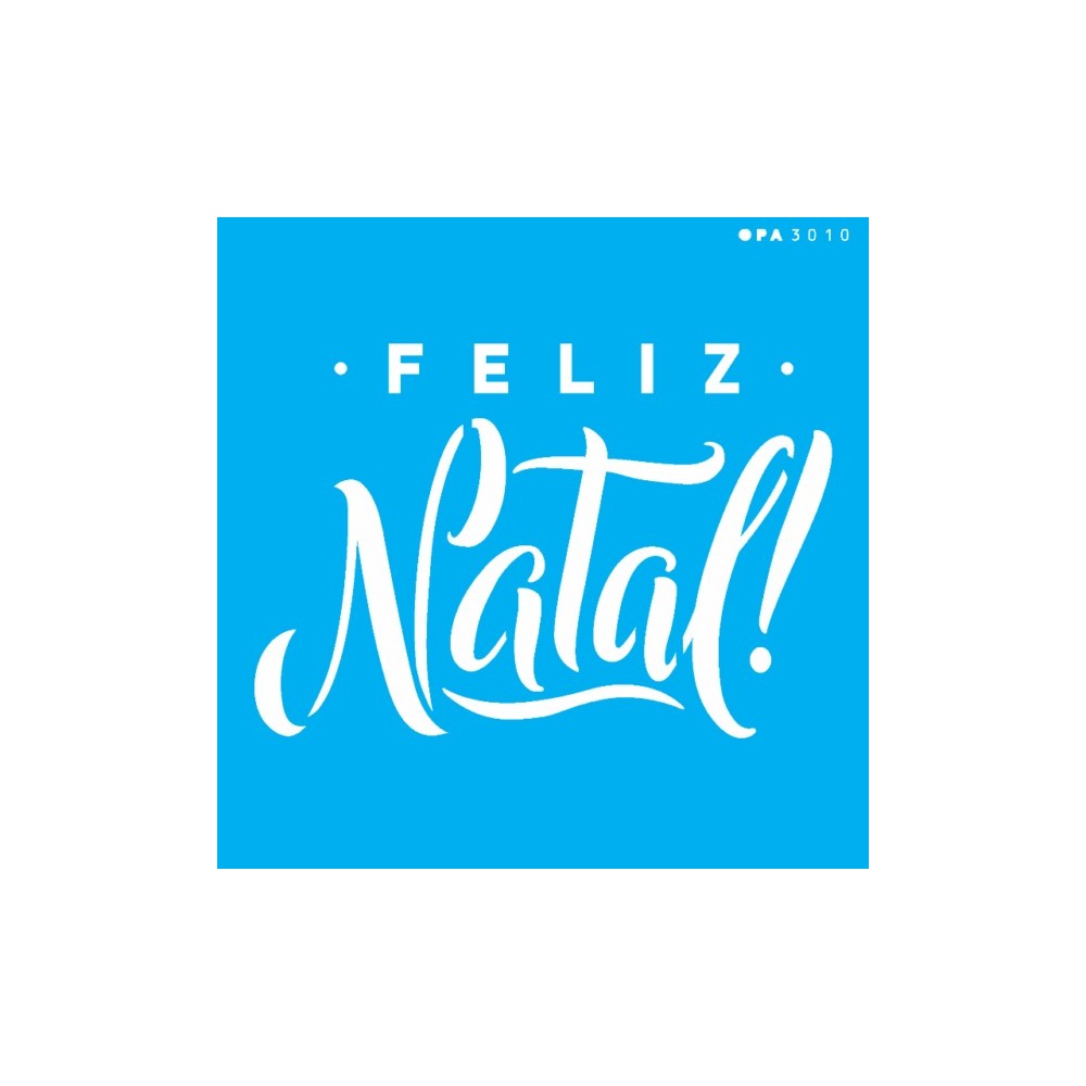 Stencil FELIZ NATAL