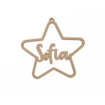 ESTRELA C/NOME PERSONALIZAVEL 
