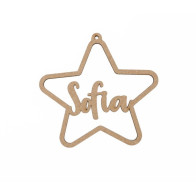 ESTRELA C/NOME PERSONALIZAVEL 
