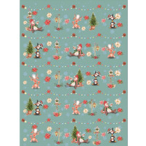 Papel Decoupage Boneco Neve Natal