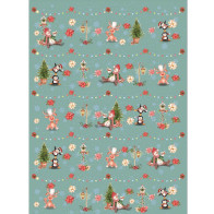 Papel Decoupage Boneco Neve Natal