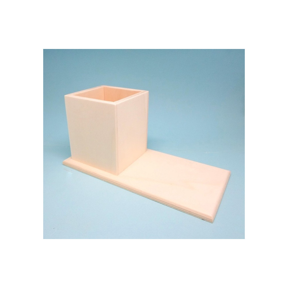 Suporte para Lápis quadrado com base