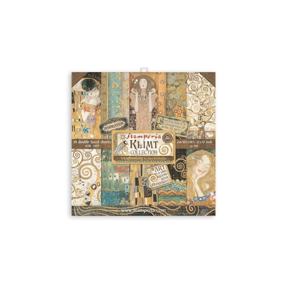 Conj. Album Scrap  Klimt