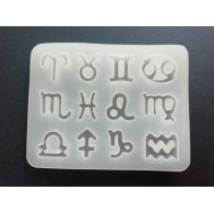 Molde Silicone Zodiaco