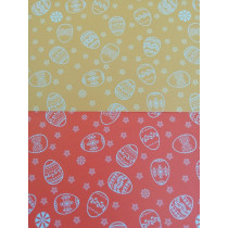 Cartolina dupla face Ovos Páscoa