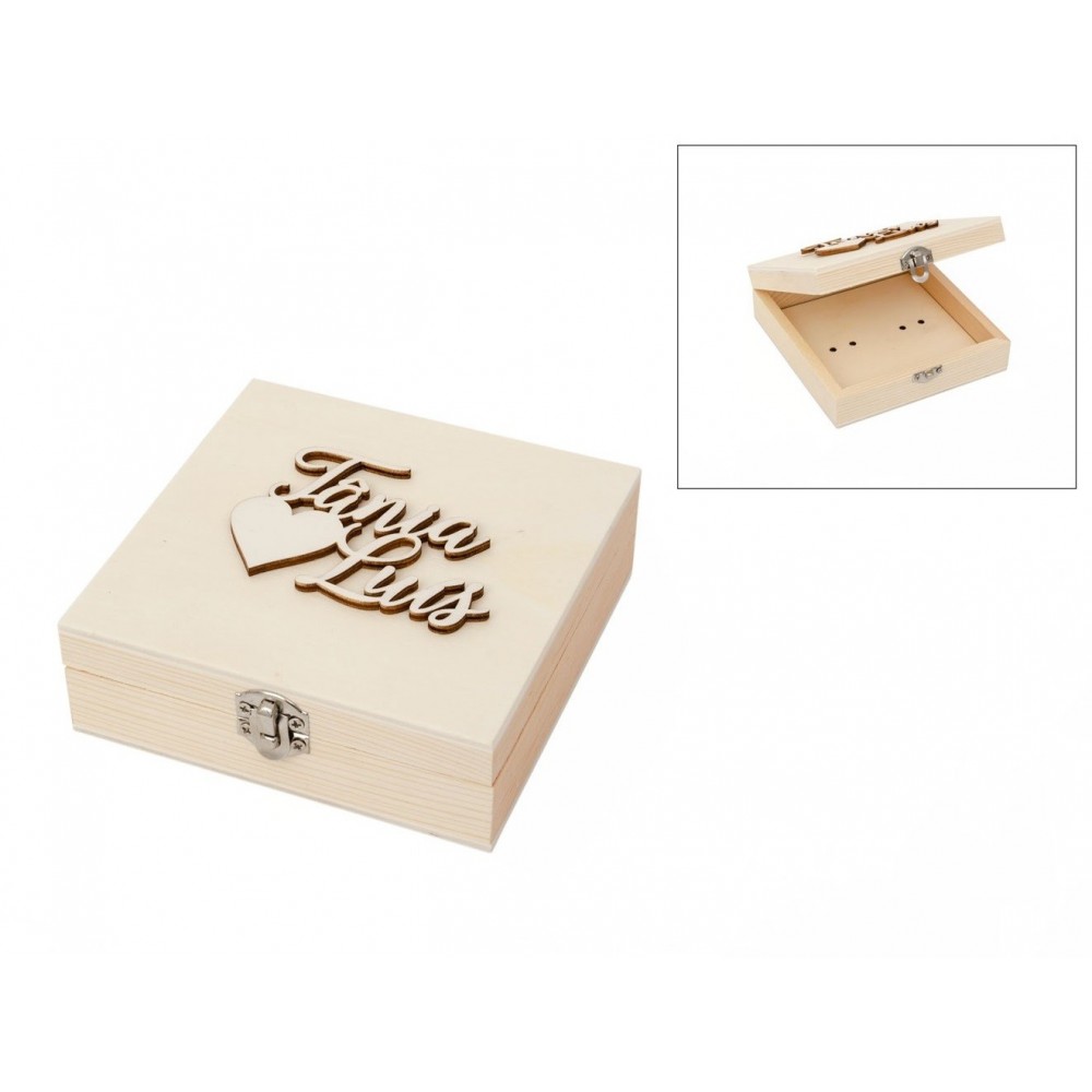 CAIXA ALIANÇAS PERSONALIZÁVEL