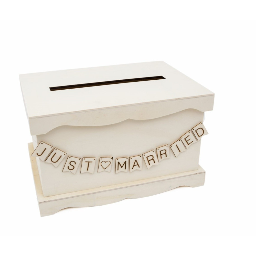 CAIXA P/ ENVELOPES JUST MARRIED 