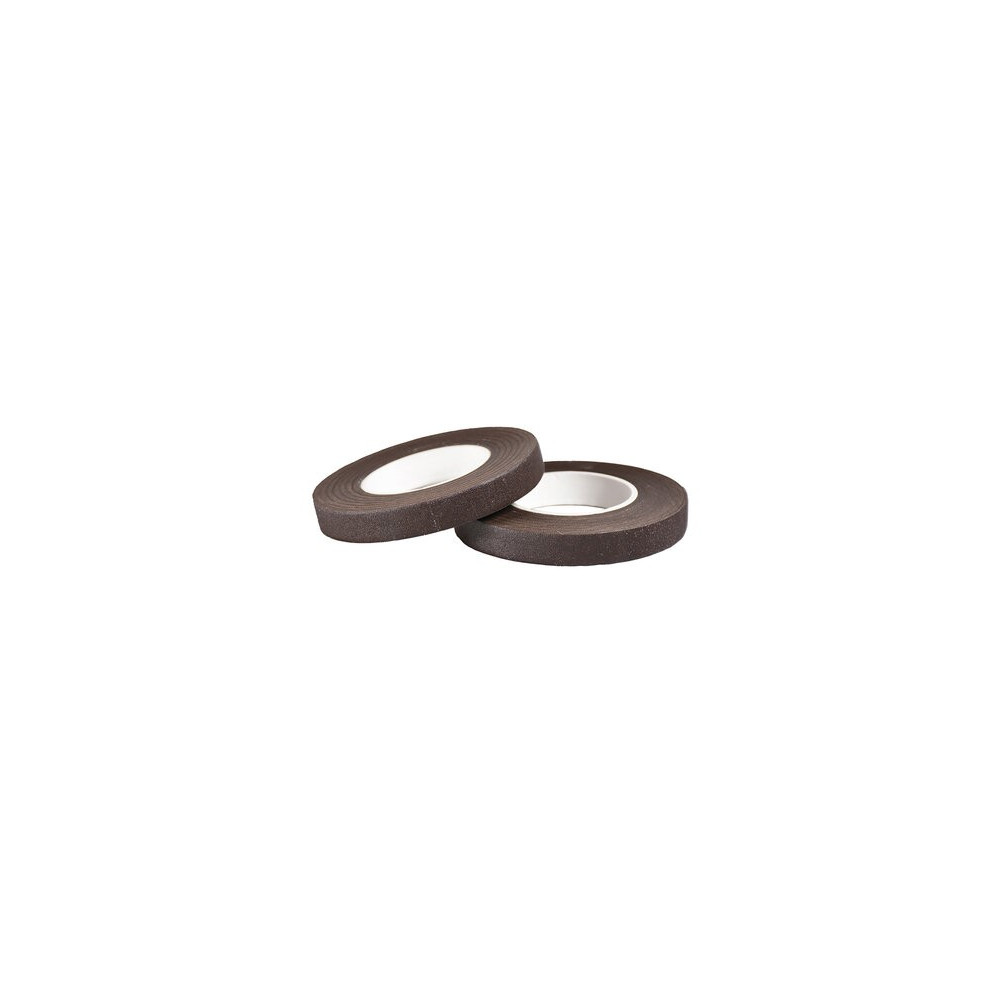Fita floral autocolante 13mm castanho