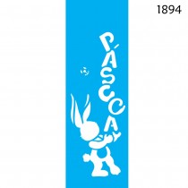 Stencil Coelho Páscoa
