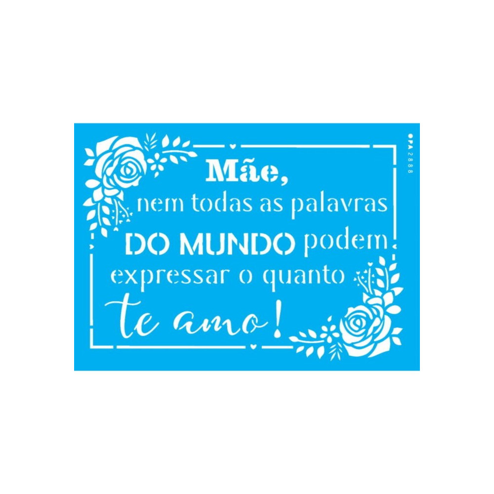 Stencil Mãe