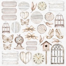 BLOCO SCRAPBOOK WOOD PATTERNS Lemon Craft