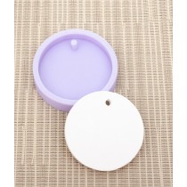 MOLDE SILICONE PLACA C/FURO