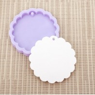 MOLDE SILICONE PLACA C/FURO