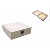 Caixa abaulada com fecho pequena