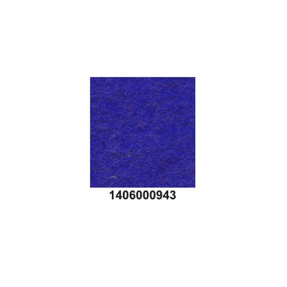 Feltro lã merino grosso azul real