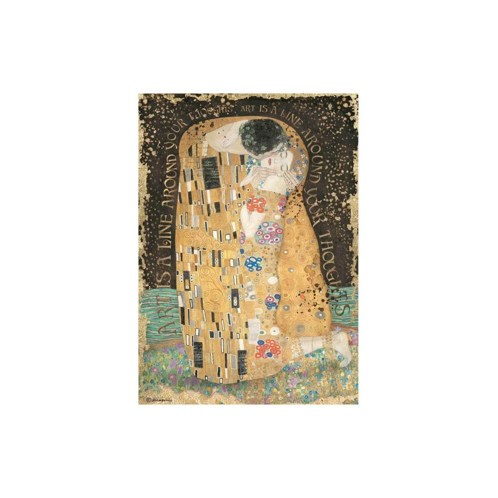 Papel Arroz  Klimt the Kiss