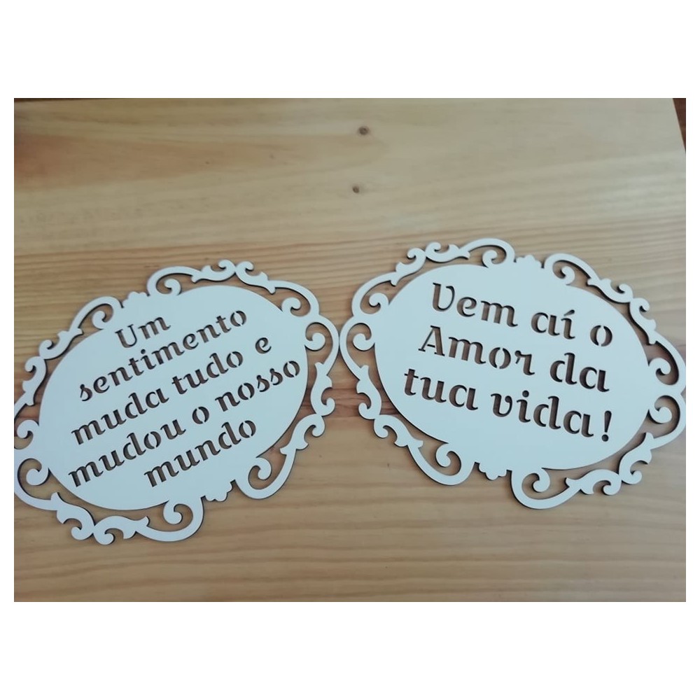 Placa Casamento Personalizada