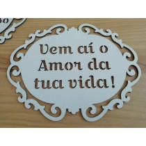 Placa Casamento Personalizada