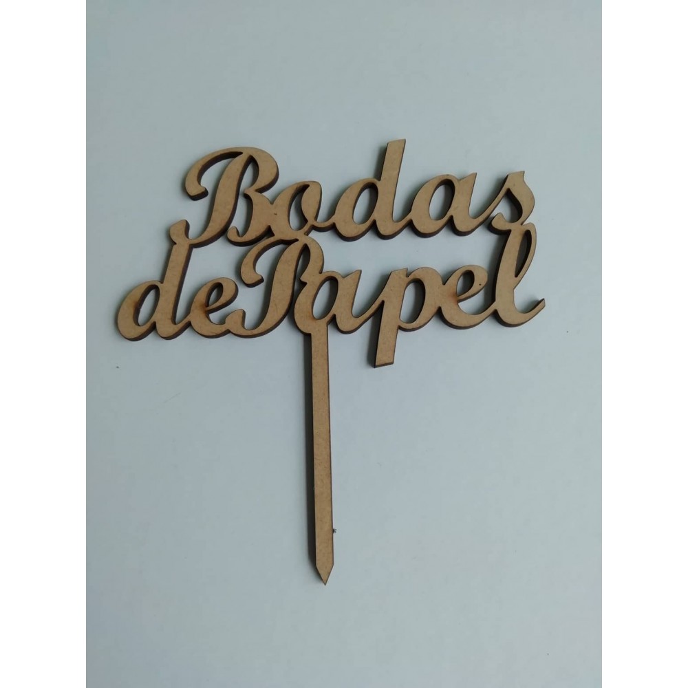 Espeto Bodas de Papel