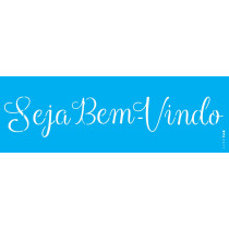 Stencil OPA " Seja bem vindo"