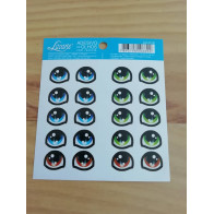 Decalques de olhos 