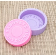 MOLDE SILICONE SABONETE ARTESANAL