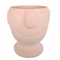 Vaso em forma de cara "Feliz"