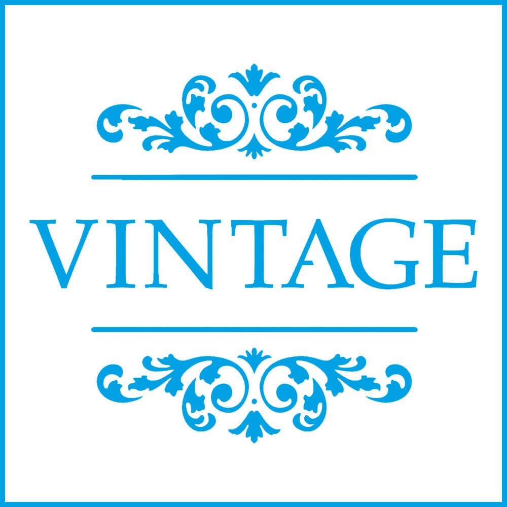 STENCIL - ORNAMENTO VINTAGE